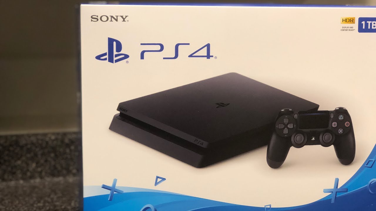 PS4 Slim  Unboxing