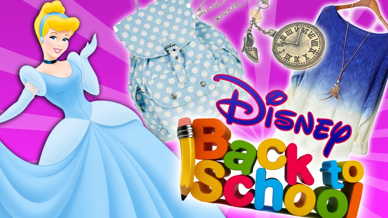 Disney Princesses in Real Life! What Would a Disney Princess Wear to School?