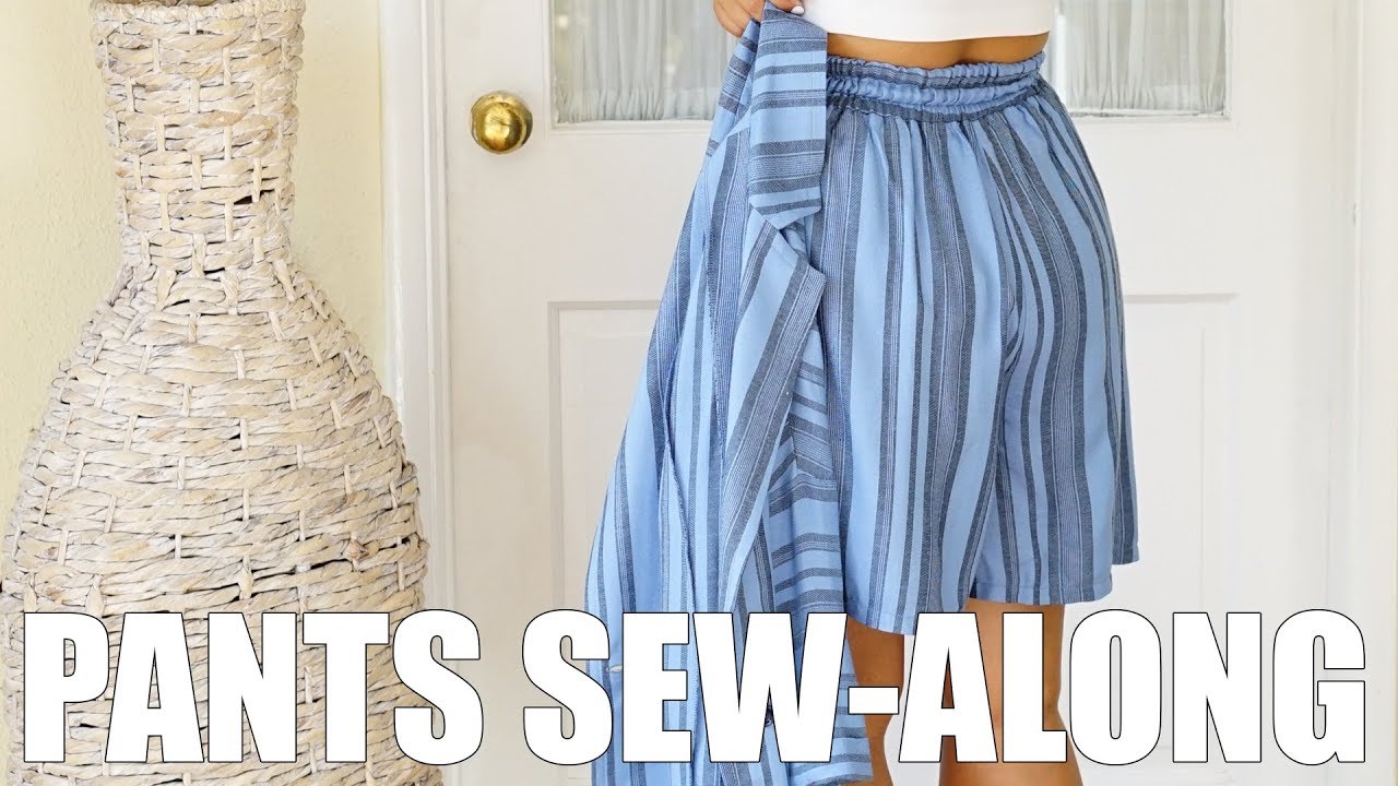 SEW-ALONG: MY #8558 SIMPLICITY SHORTS/PANTS PRE-SPRING PATTERN