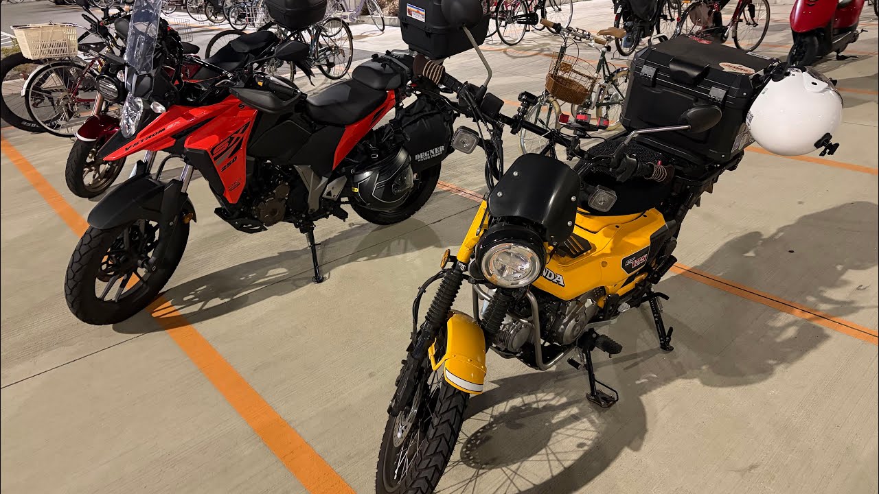 ハンターカブCT125:大阪市内からコストコ門真まで