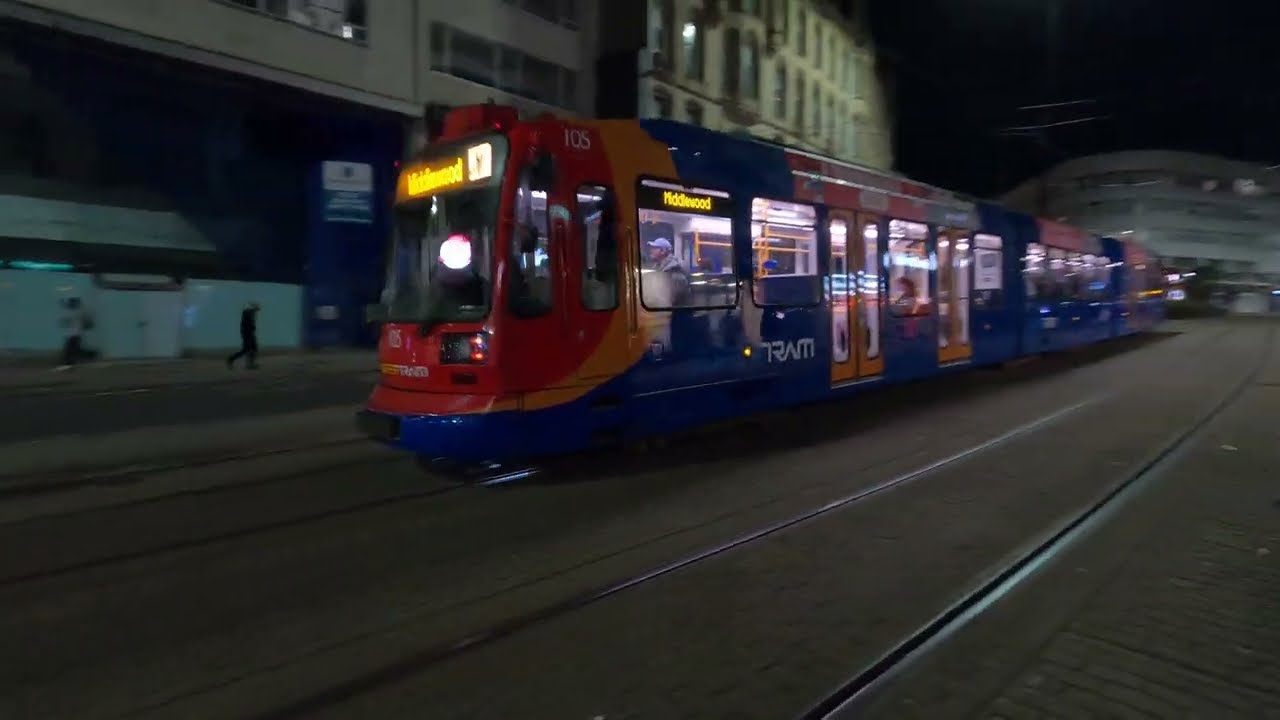 Sheffield Supertram Siemens Duewag Supertram