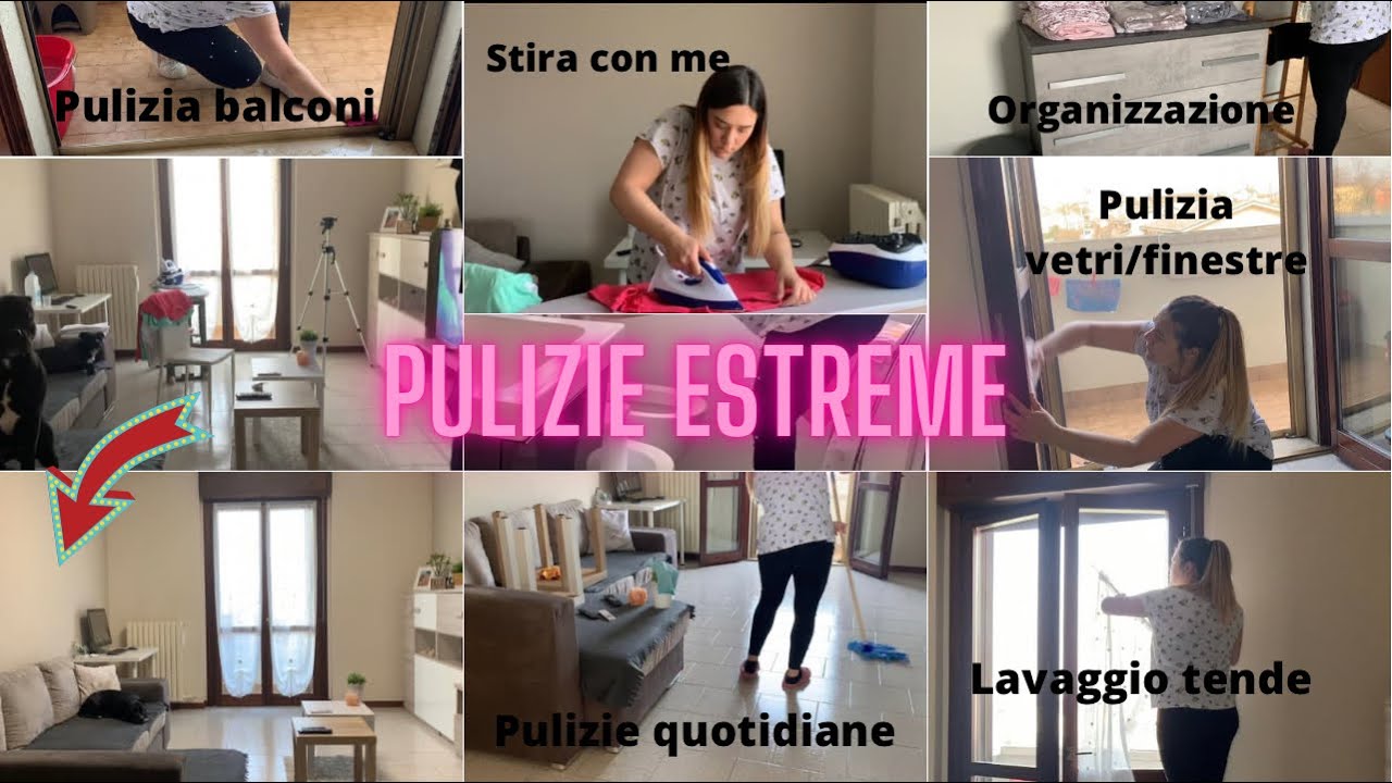 Pulizie ESTREME super MOTIVAZIONALI 🪣🧽🧺 - è tempo di PRIMAVERA 🌸