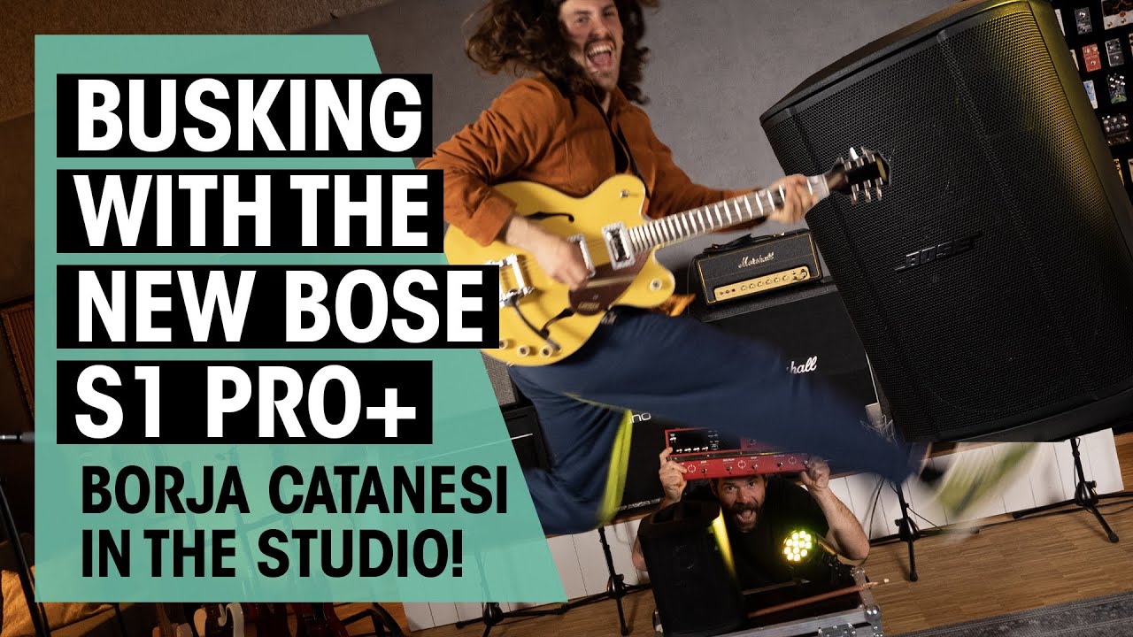 How to build a busking setup | with the new BOSE S1 Pro + | 