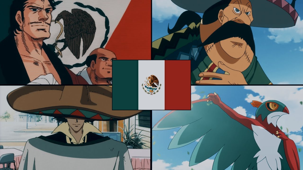 🇲🇽 🌮 100 Referencias a MÉXICO 🌵🌶 (en el anime)