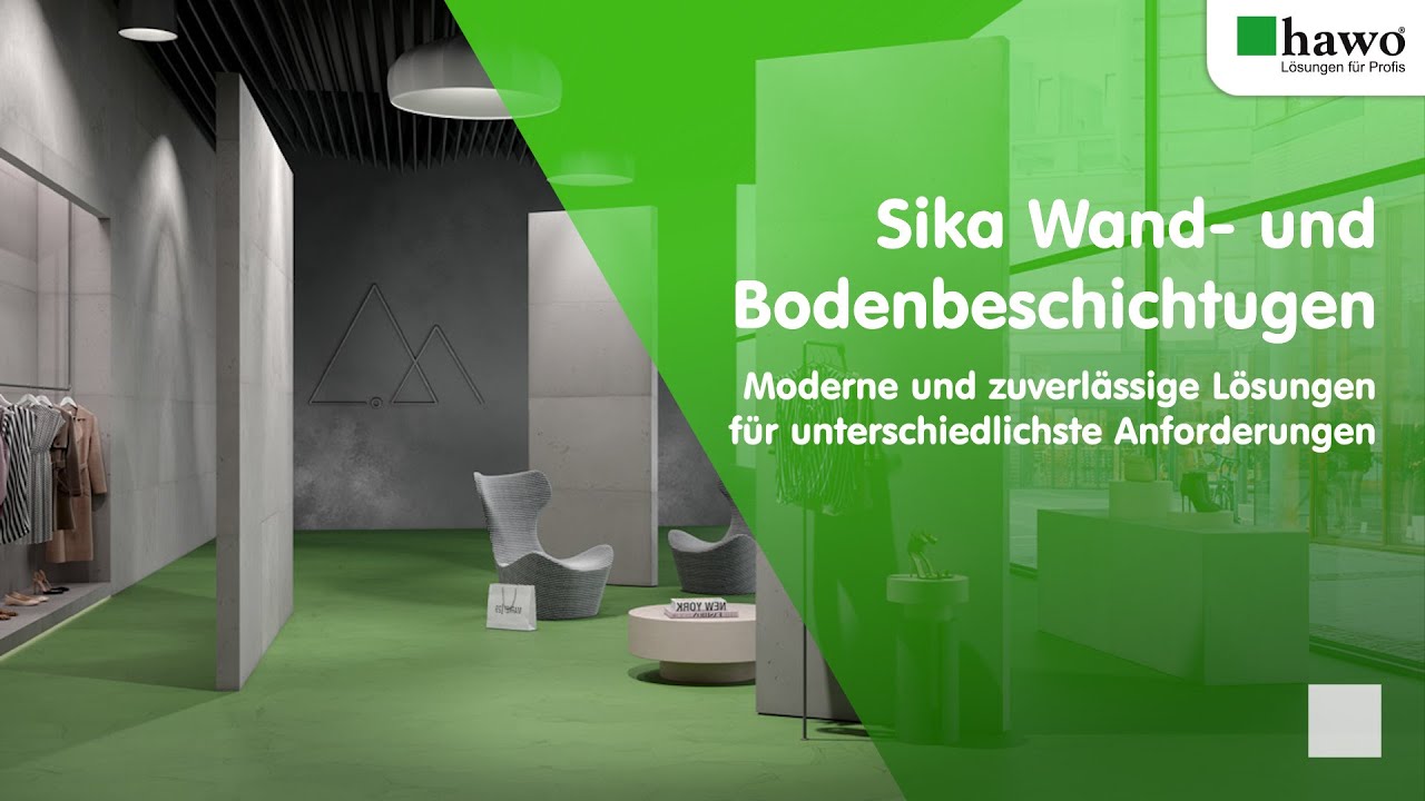 Sika Wand- und Bodenbeschichtungen &ndash; Moderne und zuverl&auml;ssige L&ouml;sungen f&uuml;r viele Anforderungen