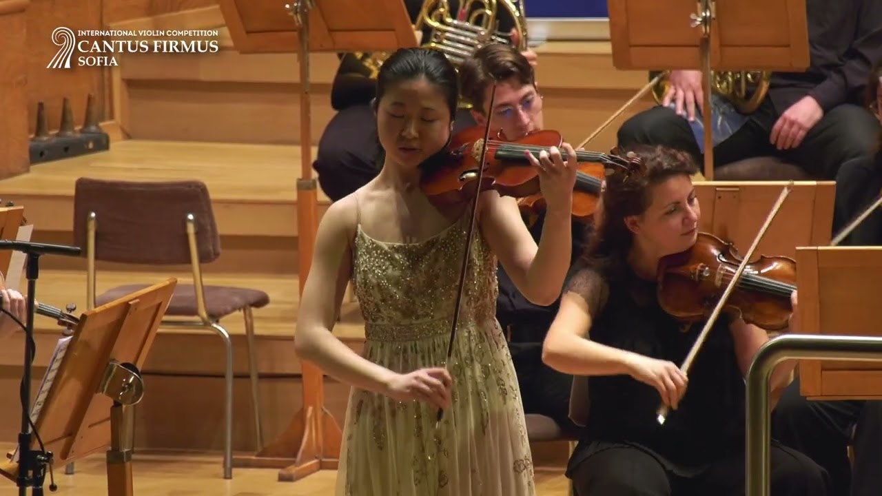 Yirou Zhang (China)/Mozart/ Final of Cantus Firmus Violin Competition, Sofia 2025/
