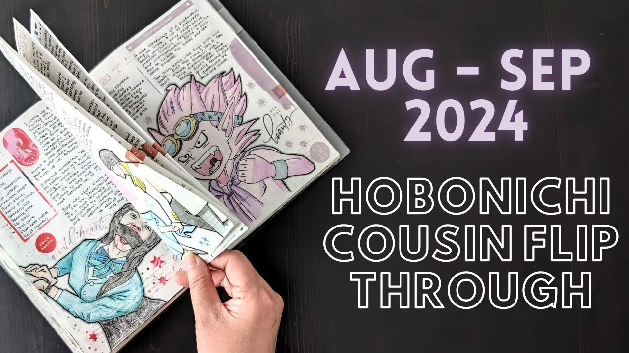 Planner Life: August - September 2024 Hobonichi Cousin Flip Through