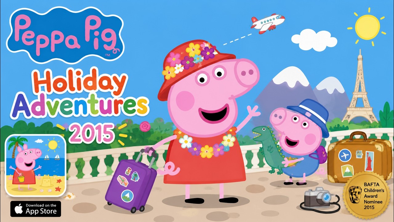Peppa Pig Holiday Adventures 2015 | Full Gameplay | iOS & Android - Mobile Games Review
