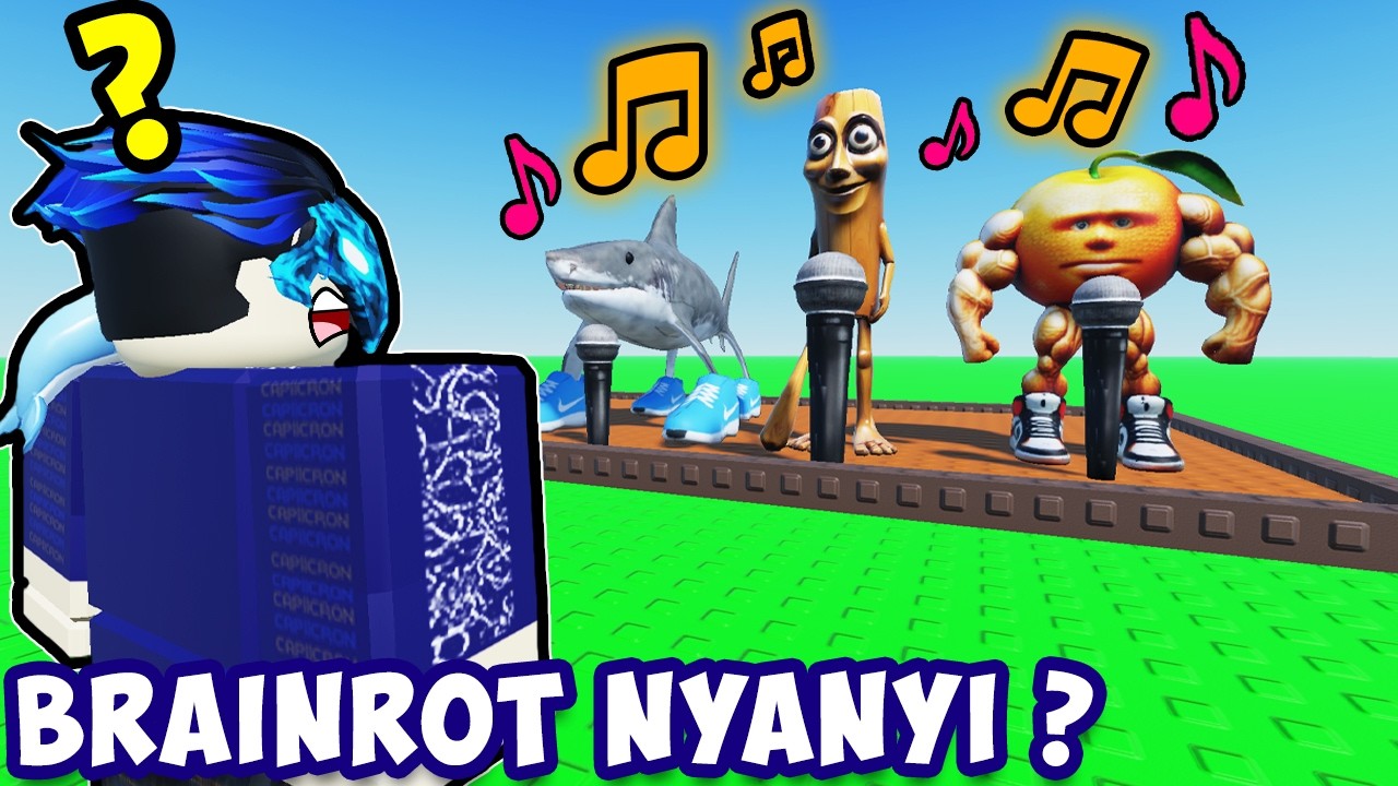 ANOMALI BRAINROT BISA NYANYI DI ROBLOX INI ? | Roblox My Singing Brainrot Indonesia