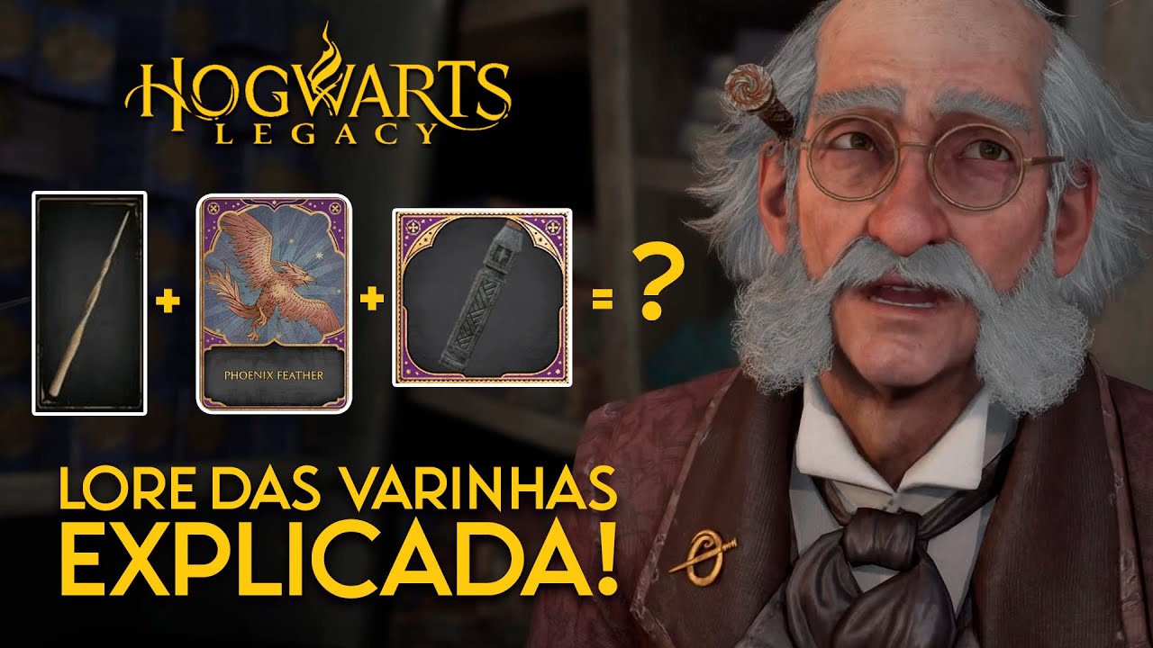 O que faz ESSA ser a 'VARINHA PERFEITA' para você em HOGWARTS LEGACY? Lore Explicada!