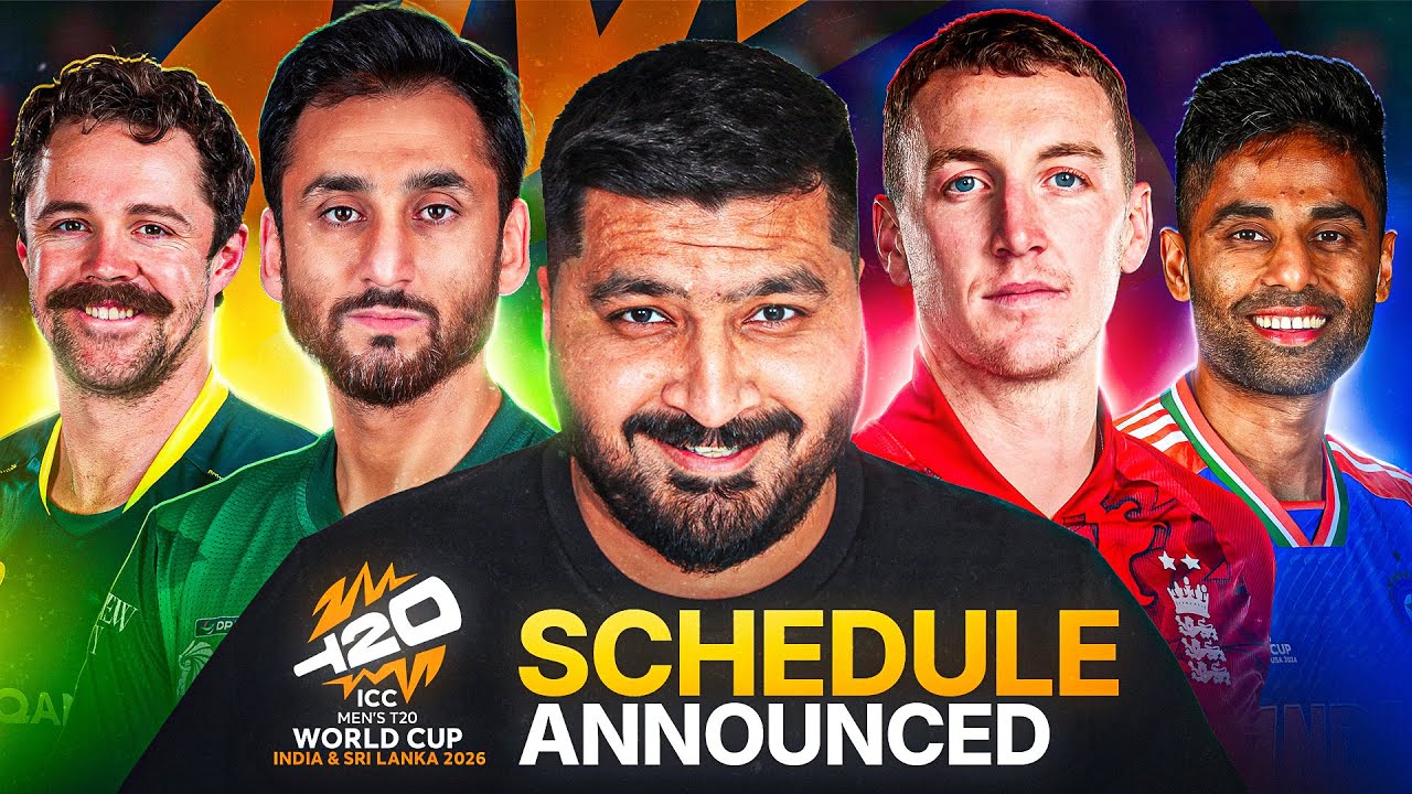 ICC T20 World Cup 2026 FULL SCHEDULE OUT | India vs Pakistan Match Date & Venues Revealed