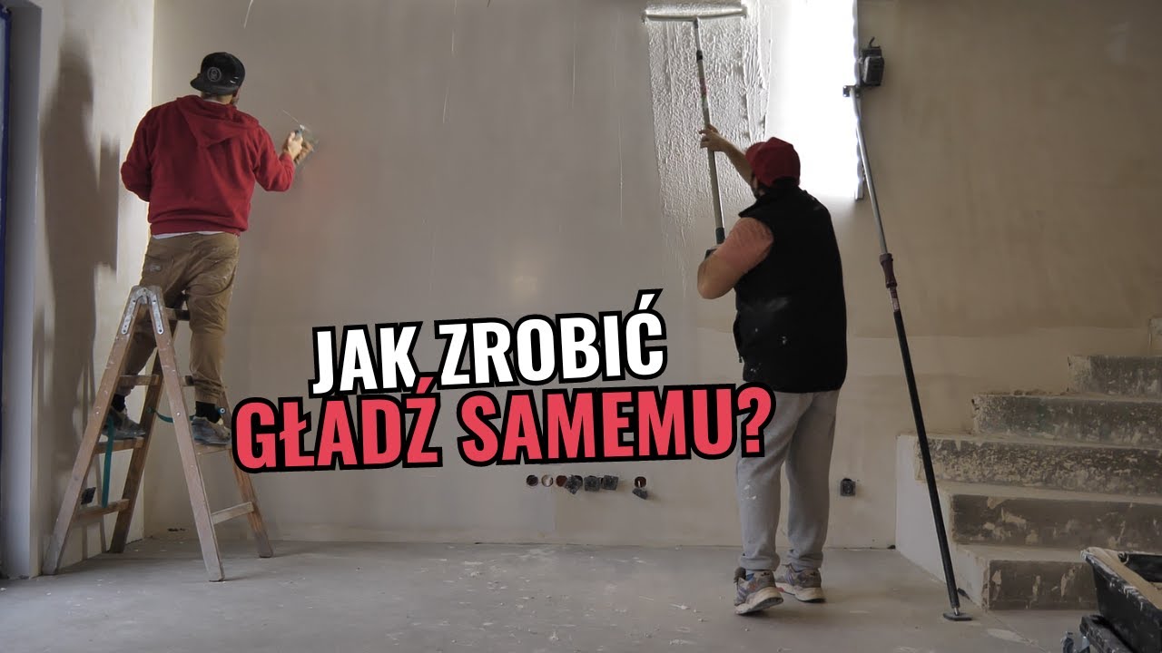 Jak położyć gładź? Czy na tynki gipsowe trzeba nakładać gładź?Dom od dewelopera
