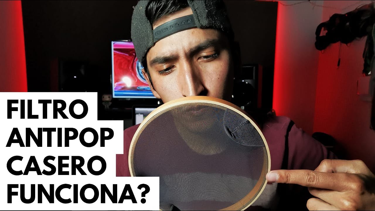 Como hacer un FILTRO ANTIPOP CASERO para tu HOME STUDIO (funciona igual que uno de marca?)