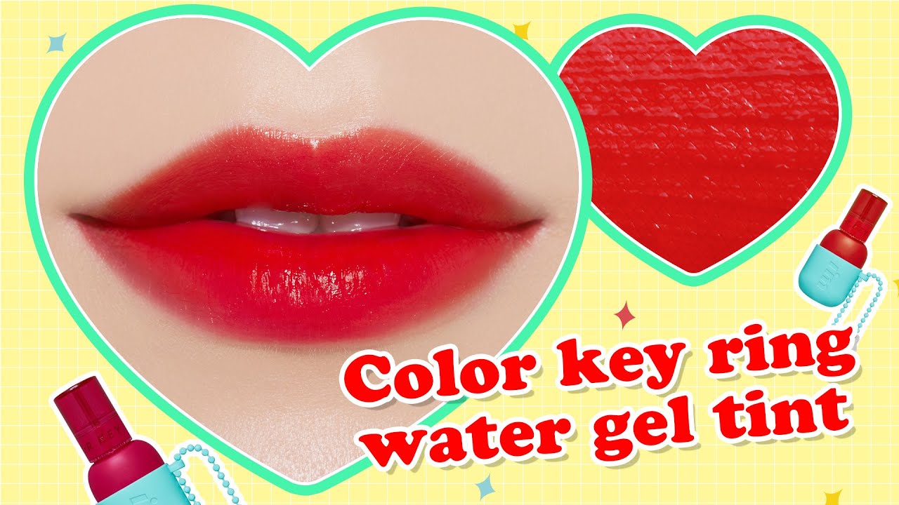 🍒Color Key Ring Water Gel Tint All Color Swatches💋| I’M MEME