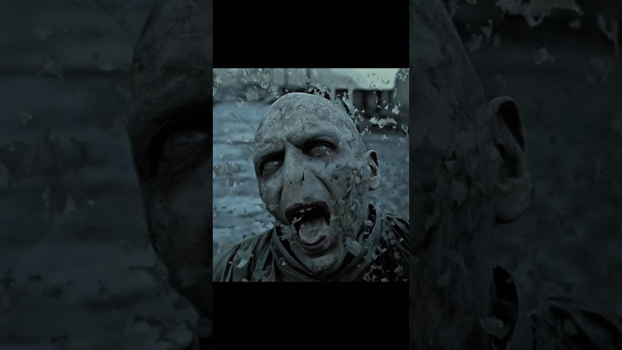 The final battle between Voldemort and Harry Potter!
