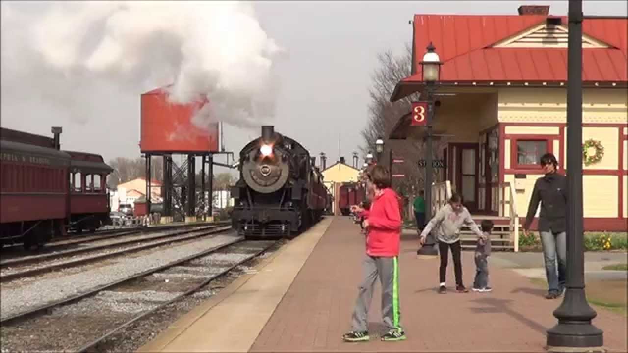 Long Island Whistle on an old Virginian - Strasburg Railroad #475