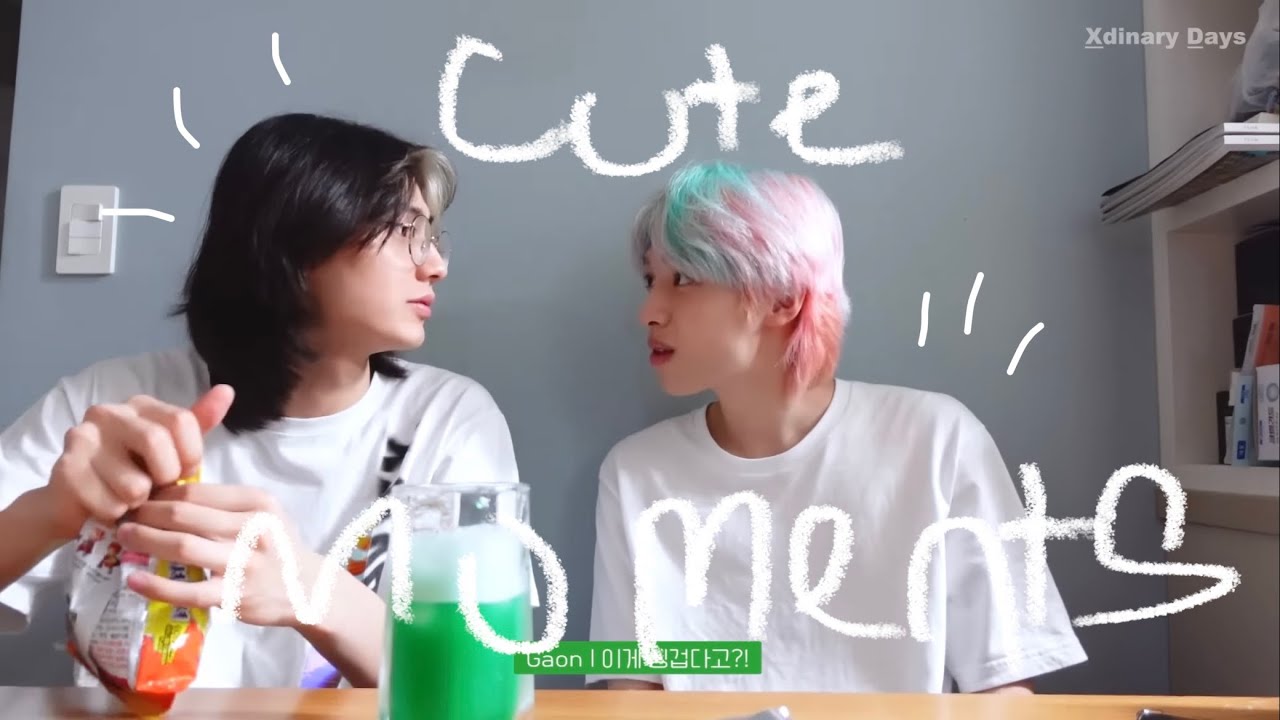 recent cute nugget time moments (jooyeon and gaon moments)