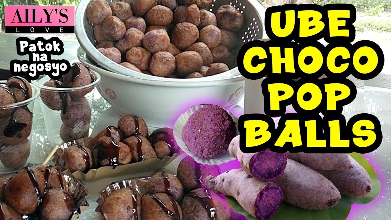 NEGOSYO SA MALIIT NA PUHUNAN / UBE CHOCO POP BALLS / FOOD BUSINESS IDEA UNDER 100 PESOS ONLY