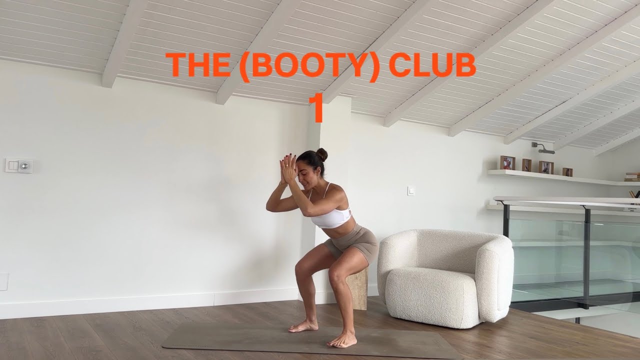 15min Glúteos y piernas sin material | THE BOOTY CLUB 1