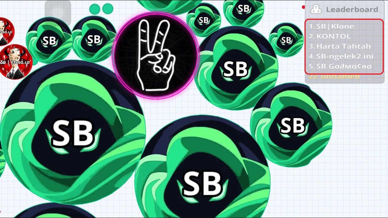 AGAR SOLO BEAT SB CLAN Agar.io