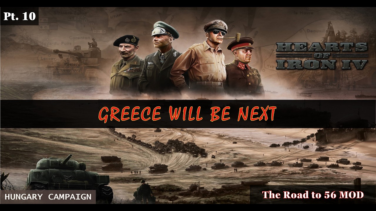 🪖 Hearts of Iron IV - Hungary - Greece will be next Pt.10