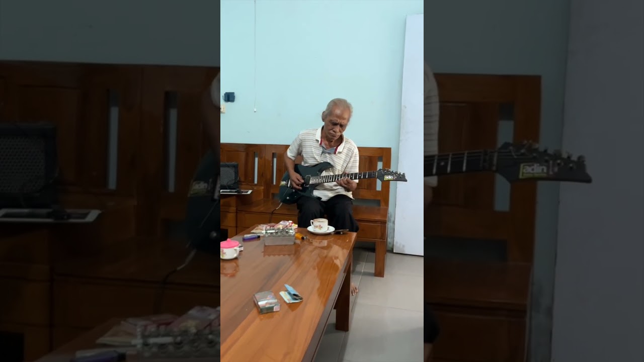 RAMBATE Ratahayo, bersama Mastro musik madiun  mbah yono #adinguitarservice #mbahyono #rhomairama