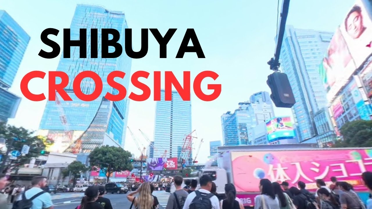 Japan 360* - Shibuya Crossing Tokyo 4KHD 2025