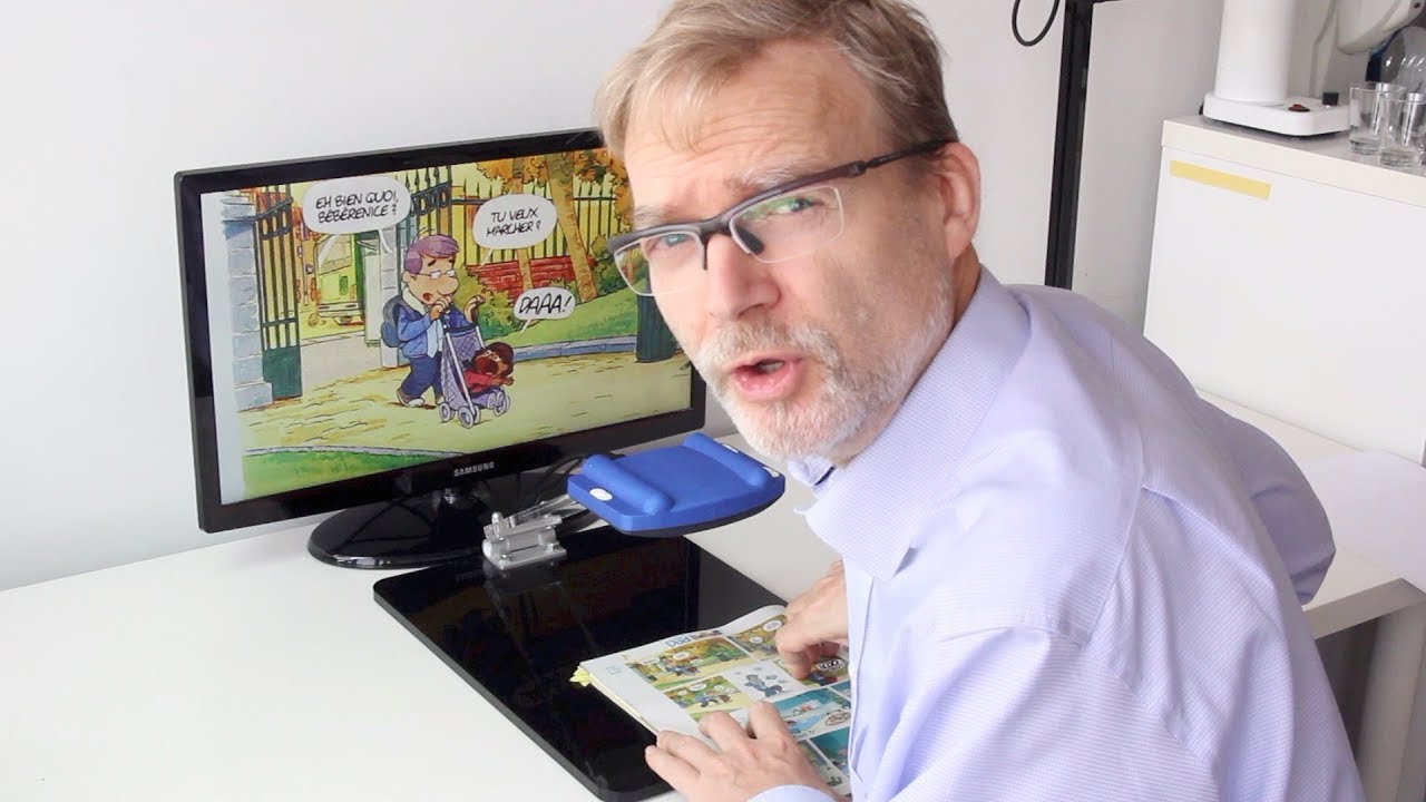Froggyloupe HD téléagrandisseur pour malvoyant
