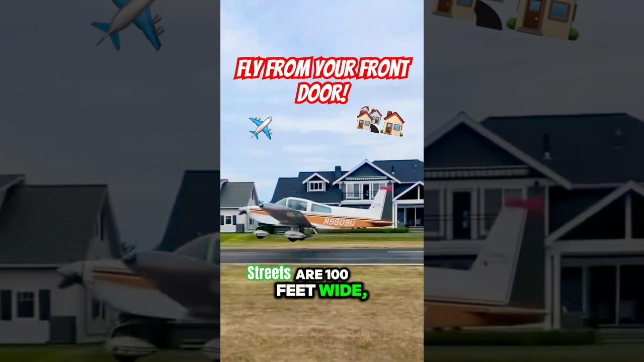 Fly Direct From Your House! Cameron Airpark Estates