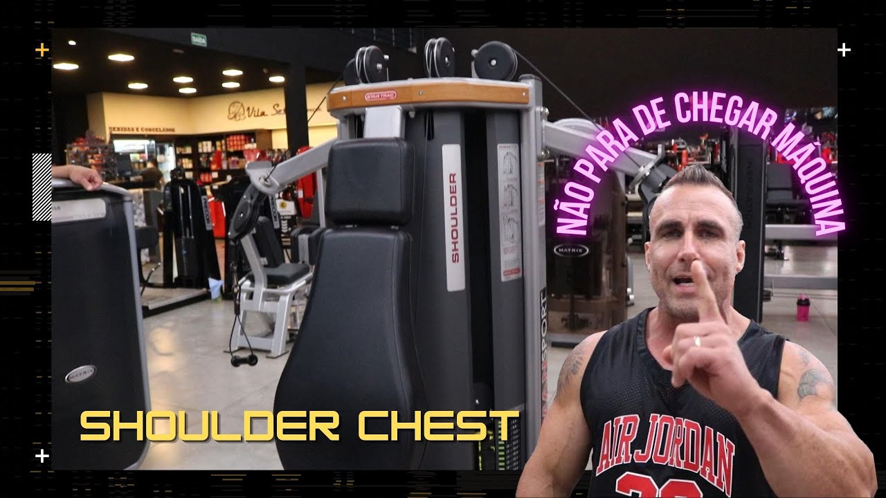 Série Máquinas - Star trac -  Shoulder Chest