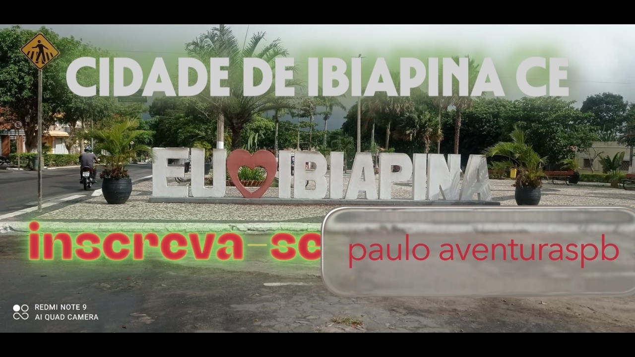 UM POUCO DA CIDADE DE IBIAPINA CE