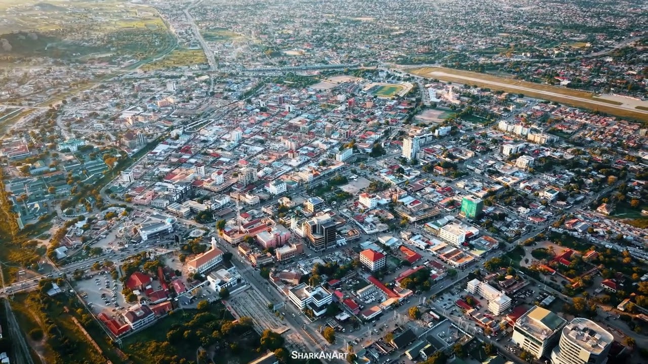 Dodoma City From Above | Hazina and mahakamani Drone view