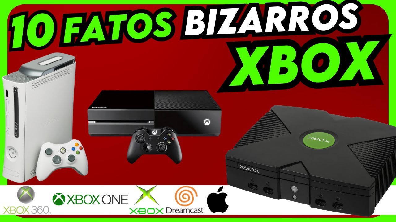 10 fatos BIZARROS sobre o XBOX que NINGUÉM te contou