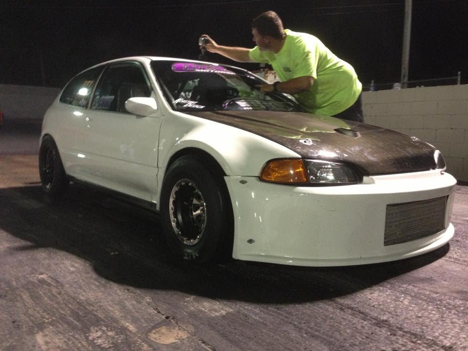 Nyce1s - Cruz Motorsports/Nitro Performance SFWD Turbo Civic @ Atco Dragway!!