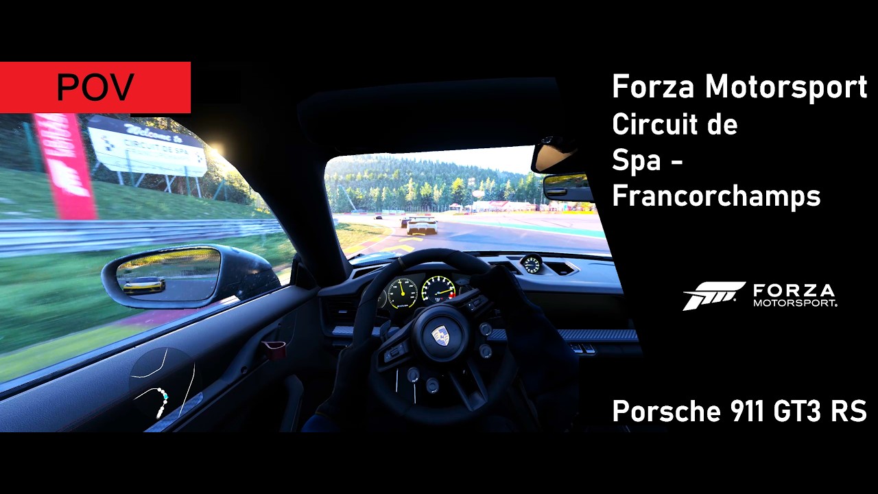 911 GT3 RS 서킷 도전기 3 - Spa Francorchamps | Forza Motorsport