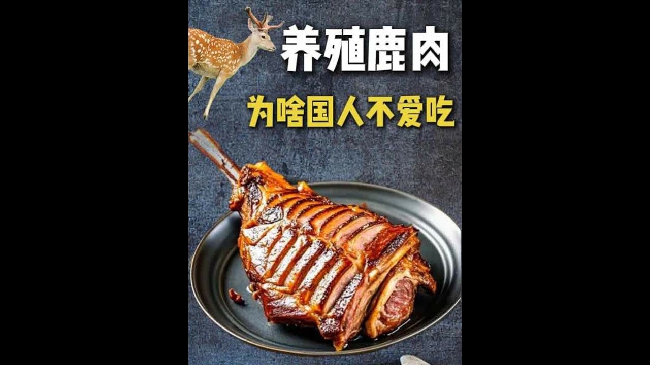 鹿肉被称 “滋补神器”，为啥上不了国人的餐桌？ #鹿肉 #美食 #科普 #抖音精选 #抖音年味争霸赛