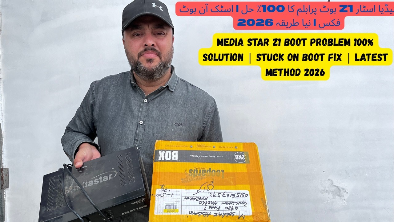 How To Solve Boot Error || Media star z1 boot problem solution