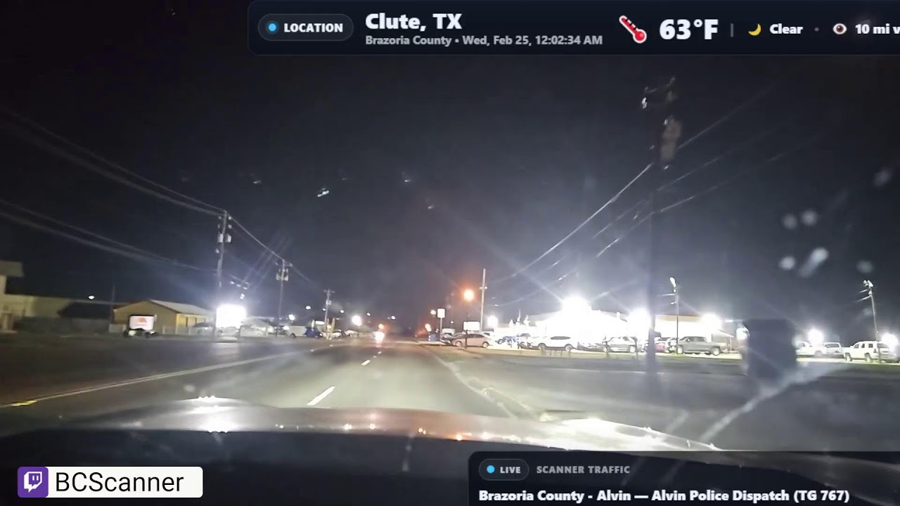 🚨 LIVE: On-Scene Police Activity & Real-Time Scanner | Brazoria County TX
