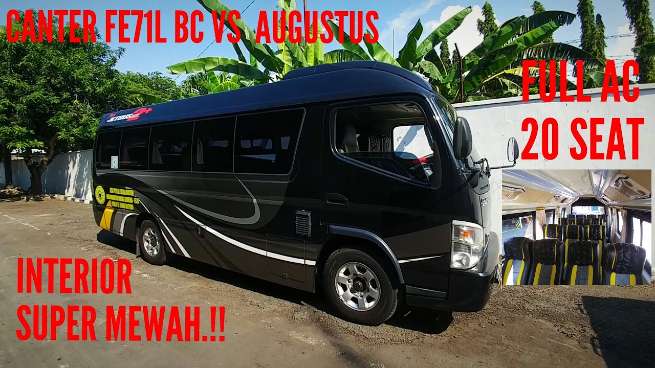 MICROBUS PALING MEWAH DAN PANJANG.!!FE71L BC Karoseri AGUSTUS. milik LKSA PUTRI HJ.ZAENAB MASYKUR
