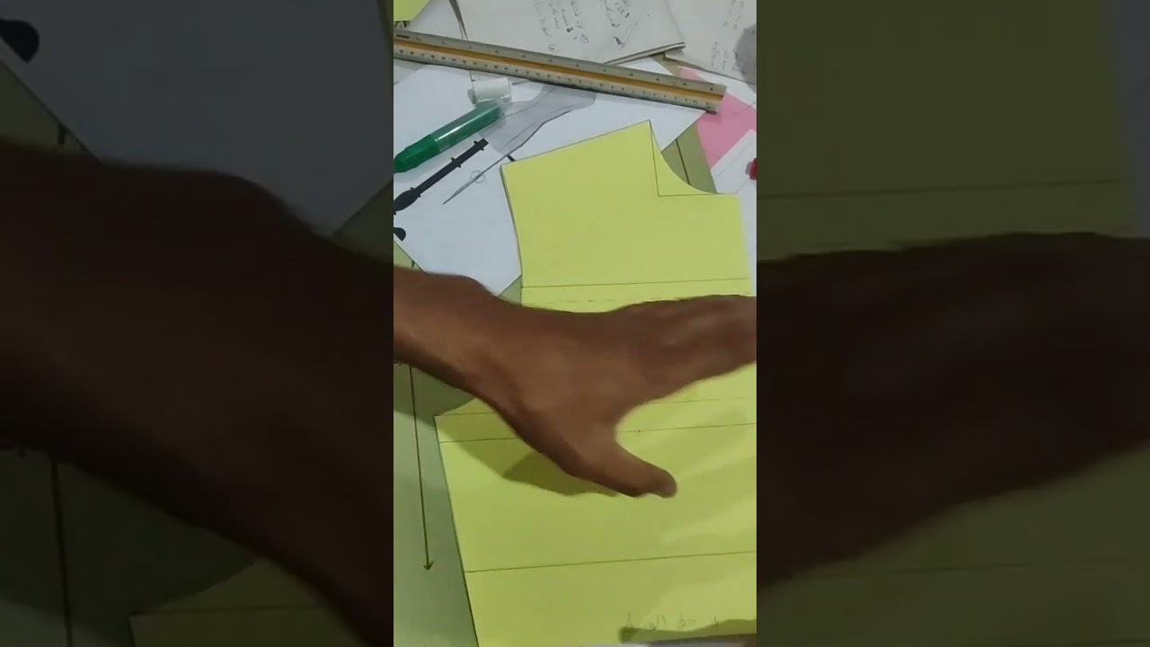 الجزء الثاني للباترون المسطح🌹🥰🇩🇿