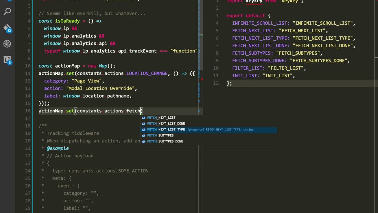 Visual Studio Code Completion