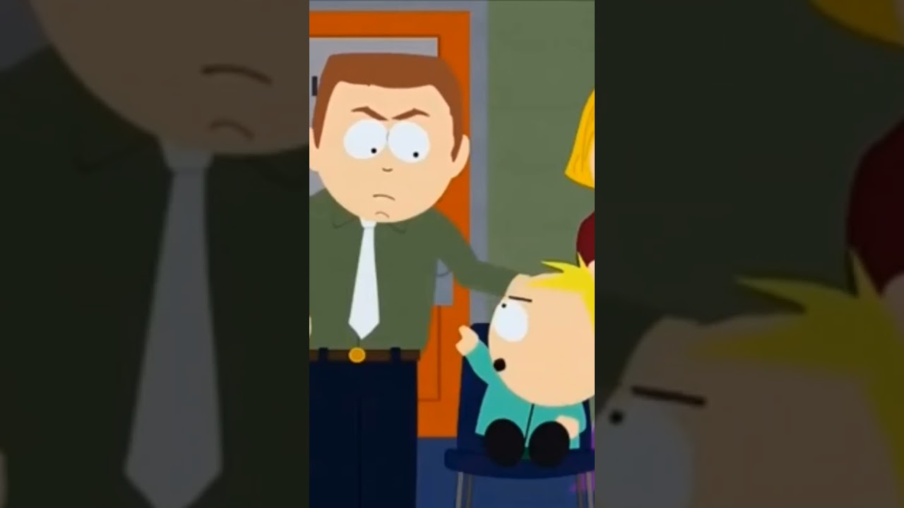Butters is Pissed Off! #shorts #southpark #butters