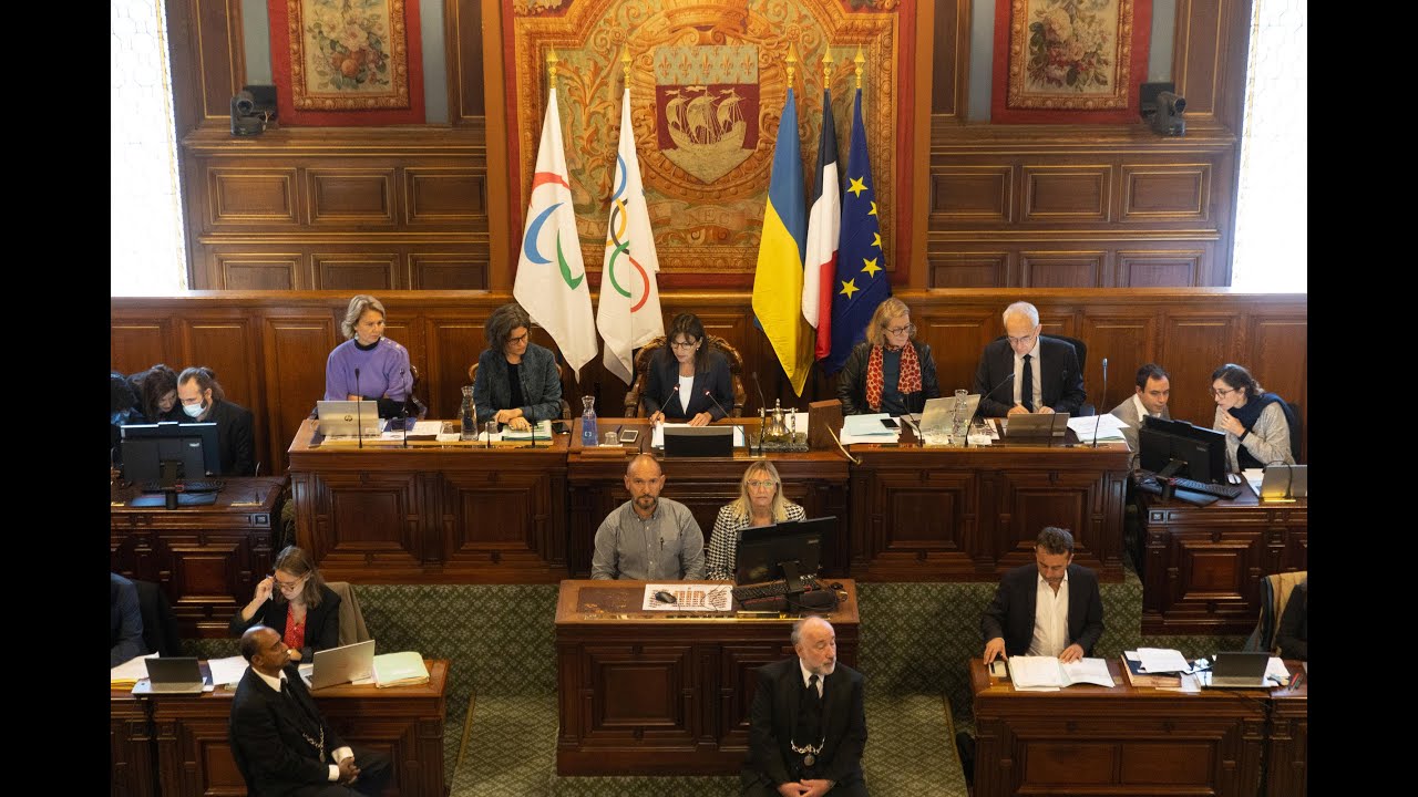 [LIVE VIDEO] Mercredi 14 décembre 2022 - Conseil de Paris