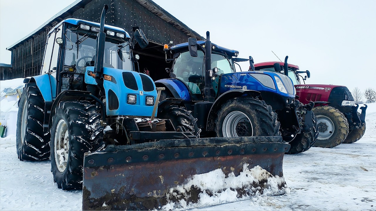 POR&Oacute;WNANIE CASE PUMA 145 CVX I NH T7.270 + PRONAR 1025A