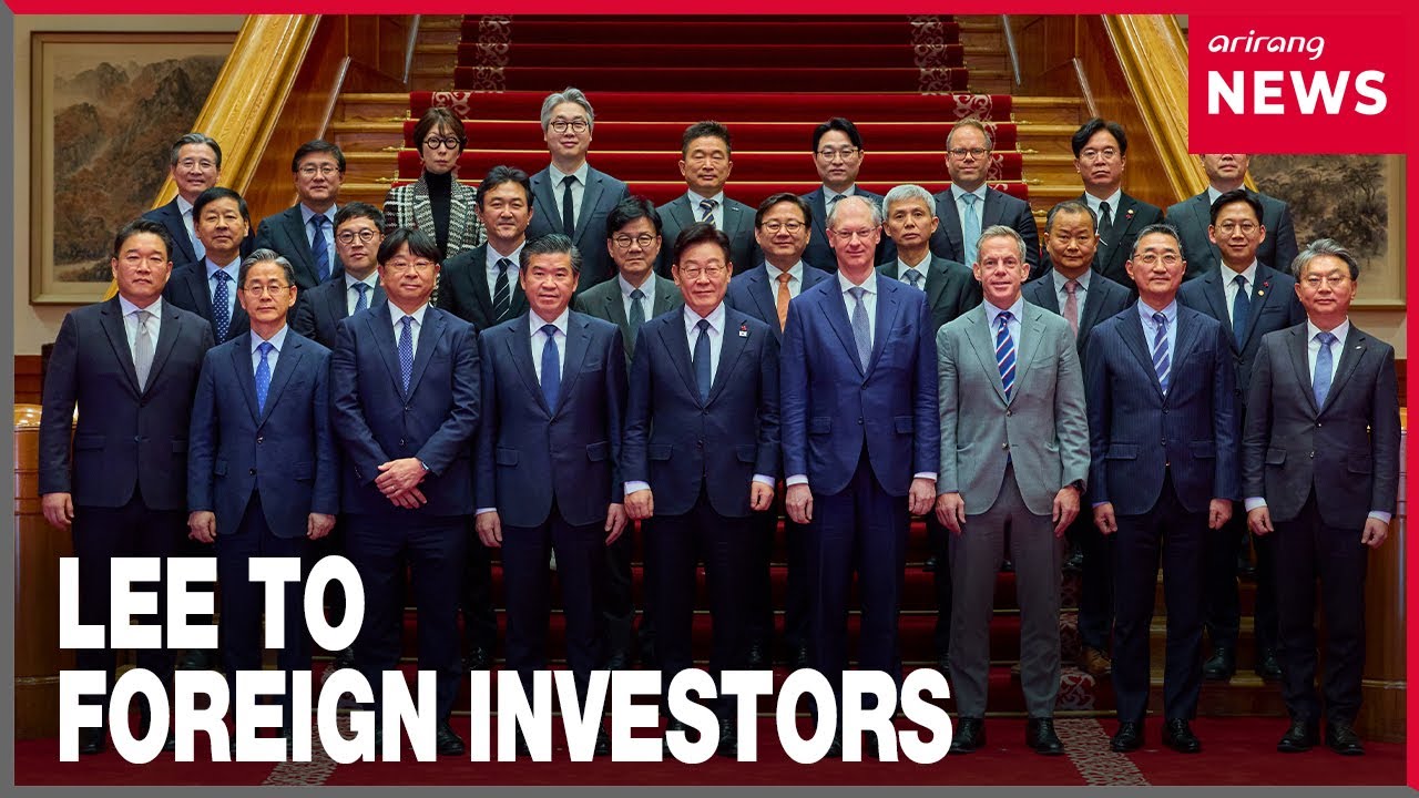 President Lee vows to improve investment climate for foreign investors