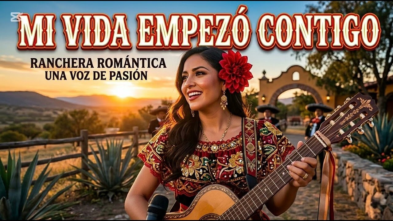 Mi Vida Empezó Contigo ❤️🎶 | Ranchera Romántica de Amor Verdadero