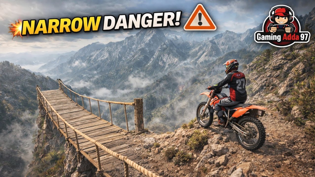 Narrow Road Bike Ride 😱 | Mountain Challenge