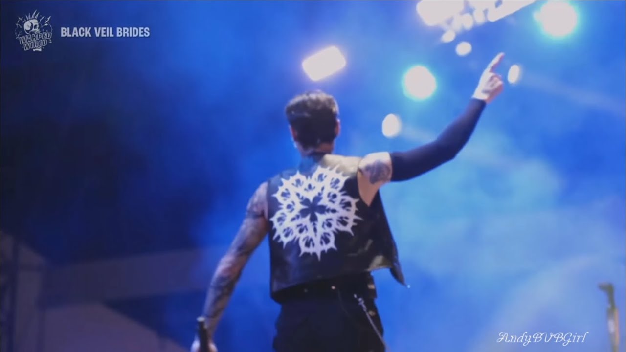 Black Veil Brides - Rebel Love Song Live (Warped Tour Orlando Florida 2025)