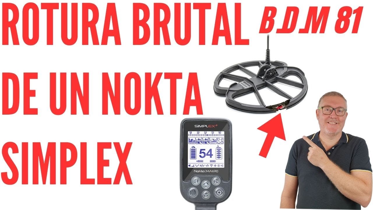 👉💥Cómo reparar una bobina de un detector de metales Nokta Simplex💥
