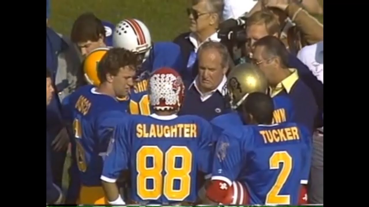 Jan 1986 - East-West Shrine Game from Stanford Stadium (Mizlou TV Sports)